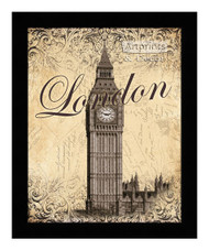 *London - Framed Art Print