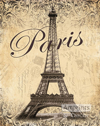 Paris by Todd Williams - Framed Art Print