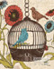 Bird & Blooms III by Todd Williams - Framed Art Print