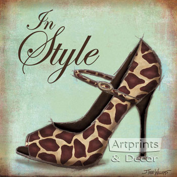Exotic Shoe II by Todd Williams - Framed Art Print