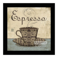 *Espresso - Framed Art Print