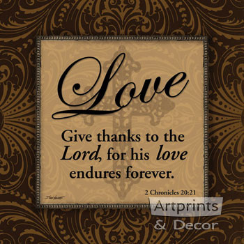 Love by Todd Williams - Framed Art Print