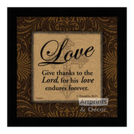 *Love - Framed Art Print