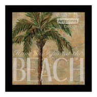 *Beach Palm - Framed Art Print