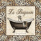 Leopard Bathtub by Todd Williams - Framed Art Print