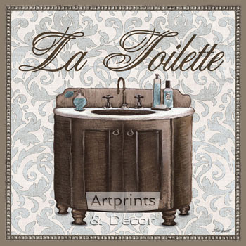 LaToilette Square by Todd Williams - Framed Art Print