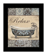 *Relax Bath - Framed Art Print