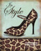 Giraffe Shoe by Todd Williams - Framed Art Print