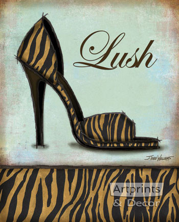 Tiger Shoe by Todd Williams - Framed Art Print