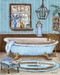 Tranquil Tub I by Todd Williams - Framed Art Print