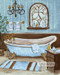 Tranquil Tub II by Todd Williams - Framed Art Print