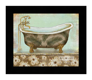 *Tropical Bath I - Framed Art Print