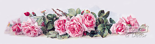 La France Roses by Paul de Longpre - Framed Art Print