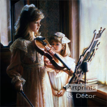 Violin Sisters, by Sandra Kuck at