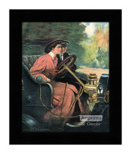 Learning to Drive - Framed Art Print