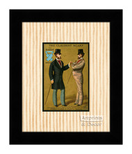 The Claudent Scarf - Framed Art Print