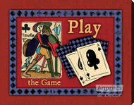Play The Game - Canvas Art Print