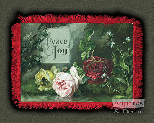 Peace & Joy - Framed Art Print