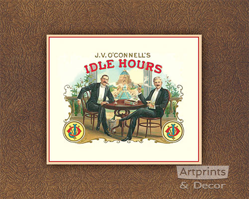 Idle Hours - Framed Art Print