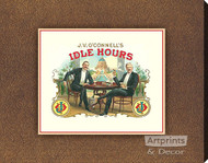 Idle Hours - Stretched Canvas Art Print