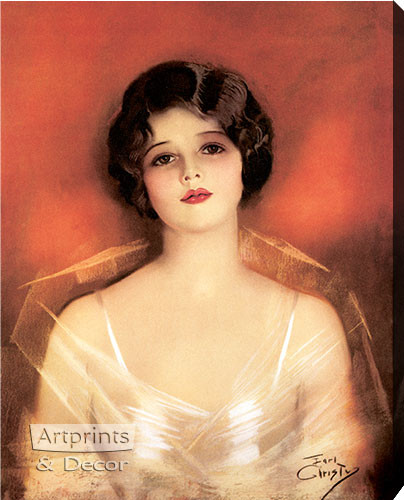 A Princess of Today by Earl F. Christy - Stretched Canvas Art Print