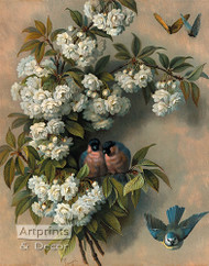 The Flowering Perch by Paul De Longpre - Art Print