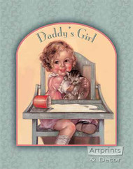 Daddy's Girl by Charlotte Becker - Art Print