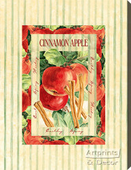 Cinnamon Apple - Stretched Canvas Print