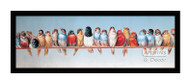 The Bird Perch - Framed Art Print