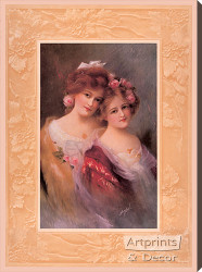 The Sisters by Bryson C. Ross - Stretched Canvas Art Print