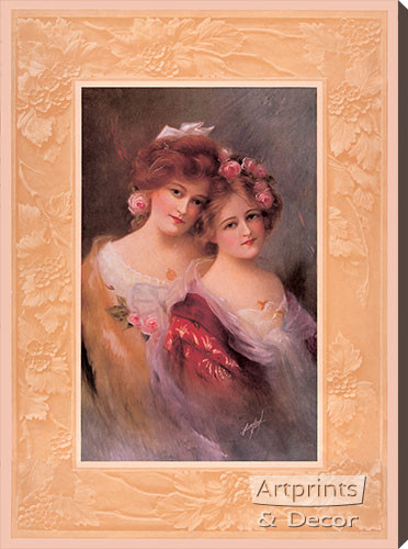 The Sisters by Bryson C. Ross - Stretched Canvas Art Print