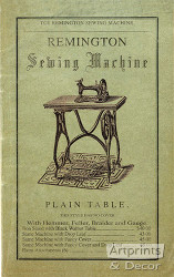 Remington Sewing Machine - Art Print