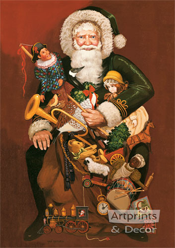 Christmas Presents by Gre Gerardi - Art Print