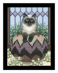 *Basket /& Things by Laurie Korsgaden Art Print