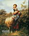 The Shepherdess by Johann Baptist Hofner -  Stretched Canvas Art Print