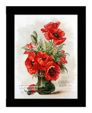 Poppies II - Framed Art Print