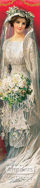 Beautiful Bride - Framed Art Print
