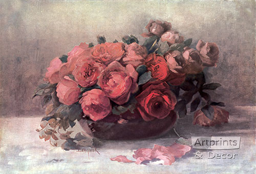 Roses in Bloom by Fenquick - Framed Art Print 