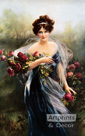 Goddess Of Summer, Art Print by Zula Kenyon at ArtPrintsAndDecor.com