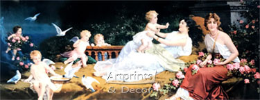 Cherubs of Love, Art Print at ArtPrintsAndDecor.com