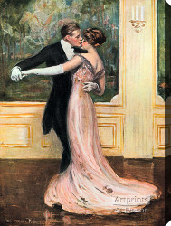 The Last Dance by Clarence Underwood - Stretched Canvas Art Print