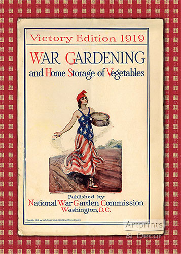 War Gardening - Art Print