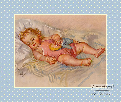 Sweet Slumber by Maud Tousey Fangel - Art Print 