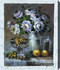 Lavender & Yellow Still Life - Stretched Canvas Art Print