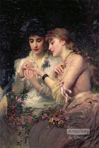 A Thorn Amidst Roses by James Sant - Art Print