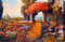 Garden Path Through Columns by R. Atkinson Fox - Stretched Canvas Art Print