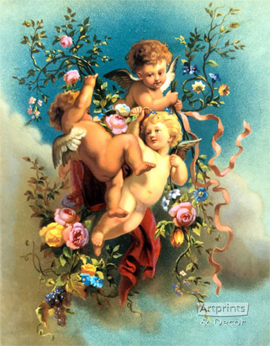 Cherubs, Art Print at ArtPrintsAndDecor.com