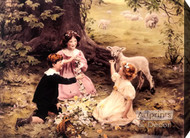 The Joy of Spring by Arthur J. Elsley - Stretched Canvas Art Print