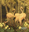 Flamingos in Paradise by Jessie A. Botke - Art Print