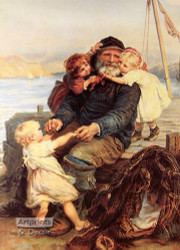 Welcome Home by Frederick Morgan - Art Print